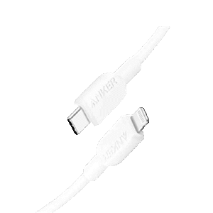 Anker 310 USB-C to Lightning Cable (3ft)-White